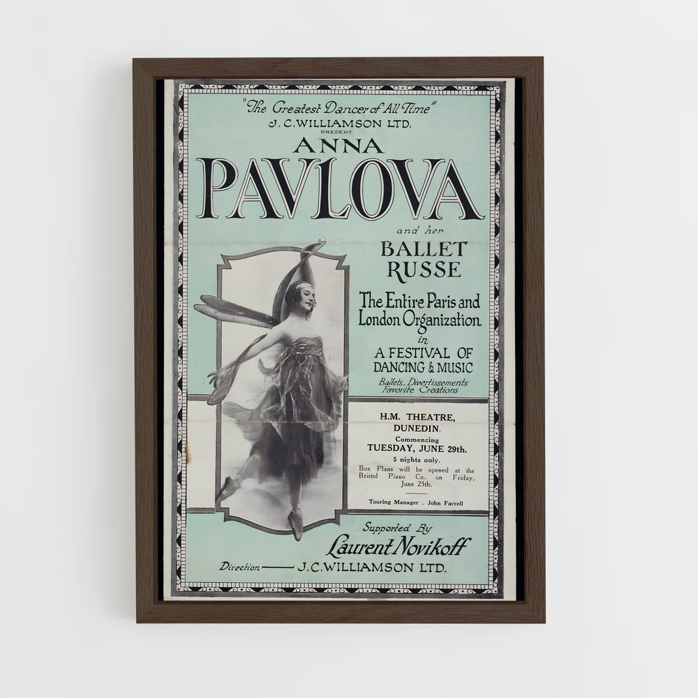 Poster Anna pavlova Royal – affiche Danse (vue 5)